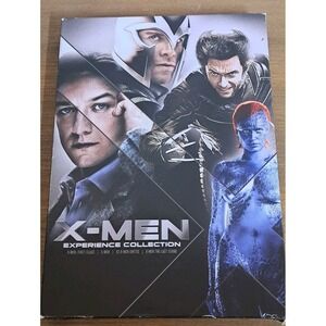 X-Men Experience Collection 4 Disc DVD Set First Class X2 United Trilogy